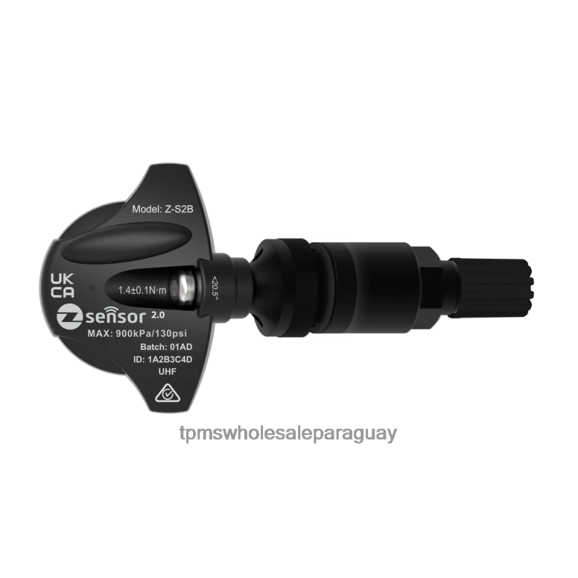TPMS Light | BDR0J4510 Sensor tpms de repuesto para Porsche oe - oe p/n 95536166101 frecuencia 433mhz vástago de válvula de metal - negro